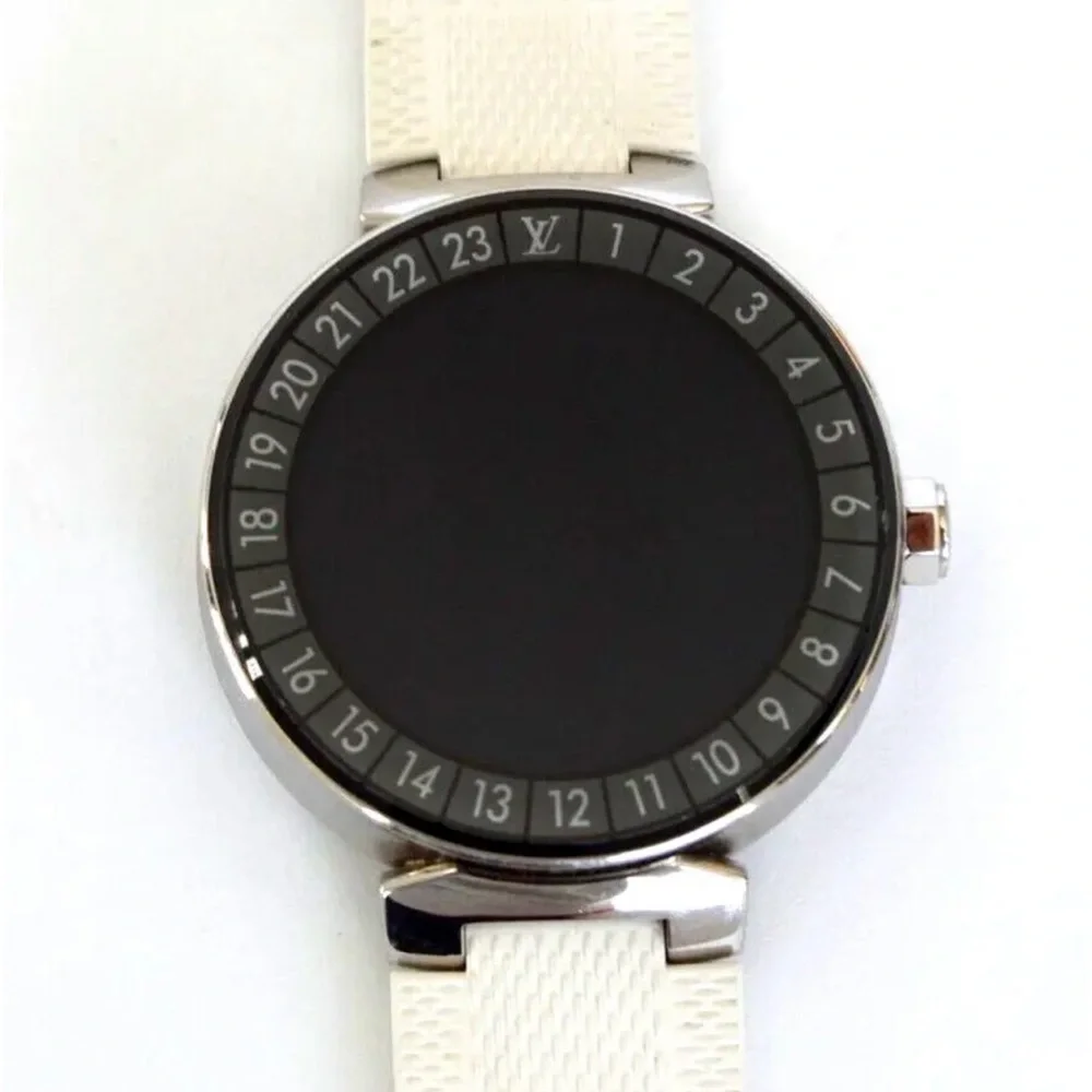 Louis Vuitton tambour Black Smartwatch with Original Paperwork + box - Picture 2 of 13